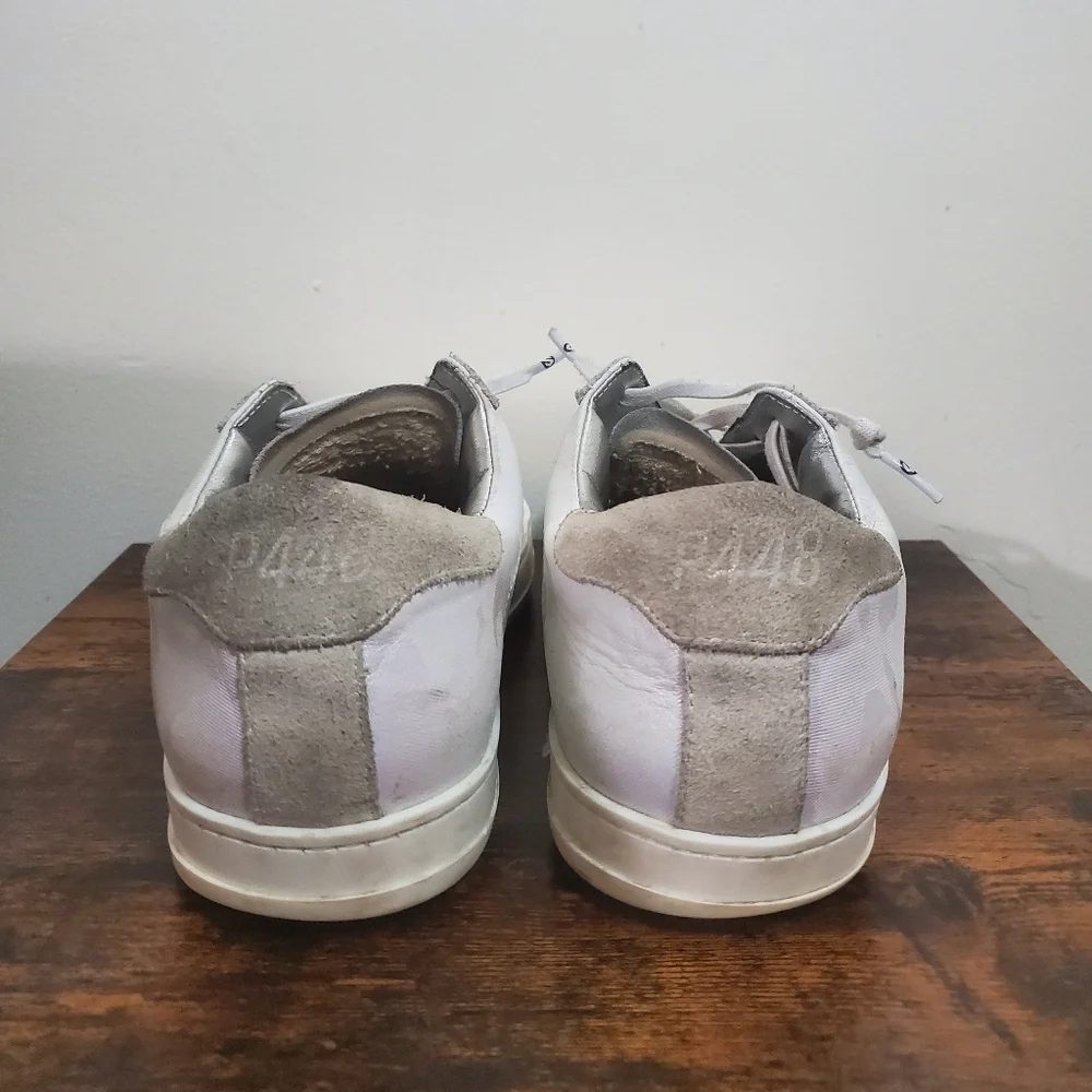 Womens P448 John W Textured Iridescent Sneakers Size 10.5